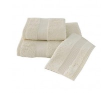 Полотенце махровое Soft cotton DELUXE кремовое 32х50 салфетка
