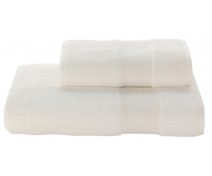 Полотенце Soft cotton ELEGANCE кремовое 85х150 банное
