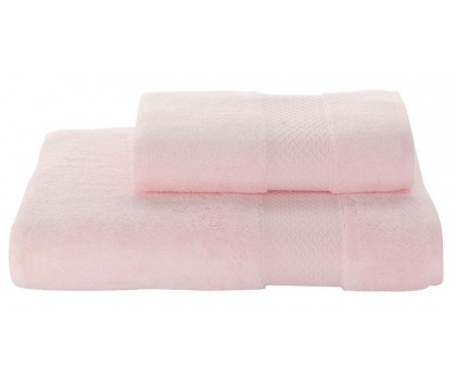 Полотенце Soft cotton ELEGANCE розовое 50х100 лицевое
