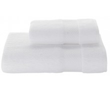 Полотенце Soft cotton ELEGANCE белое 50х100 лицевое