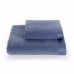 Полотенце махровое Soft cotton LORD голубое банное 85х150